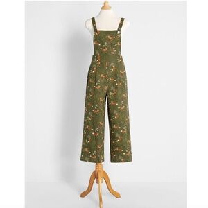 Modcloth x Princess Highway Fox Print Overalls